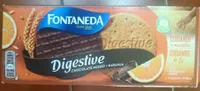 Digestive chocolate negro y naranja