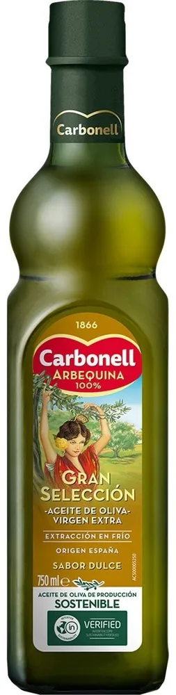 Aceite de oliva virgen extra arbequina