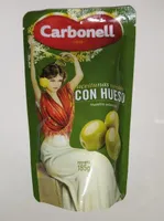 Aceitunas verdes con hueso