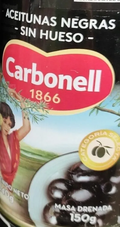 Aceitunas negras sin hueso