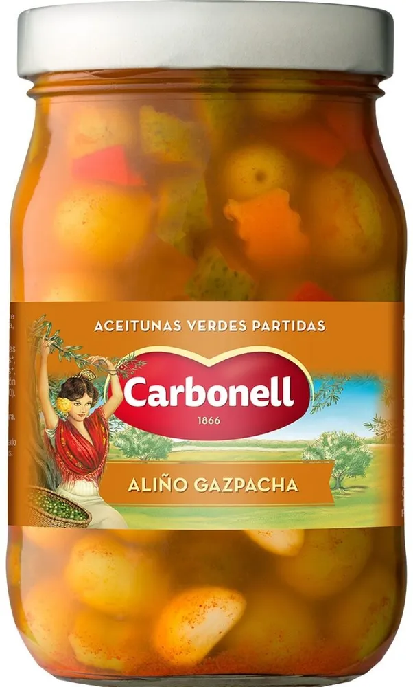 Aceitunas aliño gazpacha