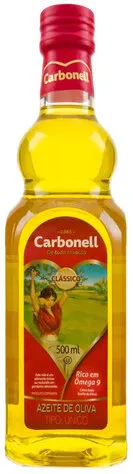 Azeite De Oliva Tipo único Clássico Espanhol Carbonell Vidro 500ml