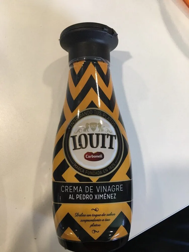 Crema de vinagre al Pedro Ximénez