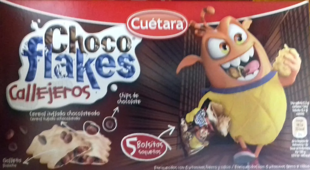 Choco flakes callejeros