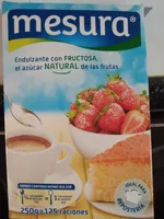 Edulzante con fructosa