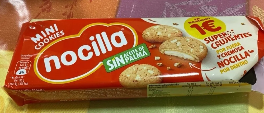 Mini Cookies Nocilla