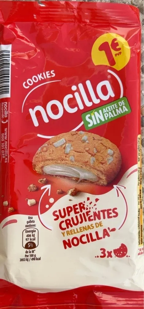 Cookies Nocilla