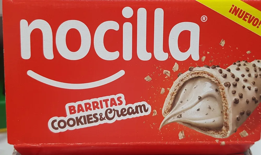 barritas nocilla