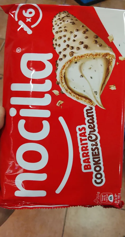 Barritas Cookies And Cream