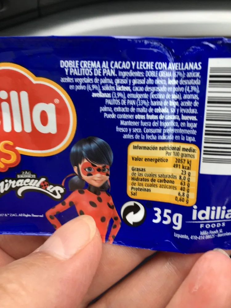 CREMA CACAO NOCISTICKS NOCILLA