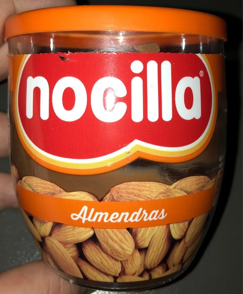 Nocilla Almendras - Crema Al Cacao Con Almendras Sin Gluten - Nocilla