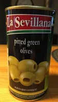 Olives La Sevillana Pitted Green In Can 370ML 1 / 24