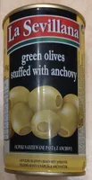 Olives vertes fourrées aux anchois
