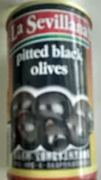 Olives La Sevillana Pitted Black In Can 370ML 1 / 24