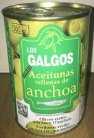 Olives vertes à la farce d’Anchois