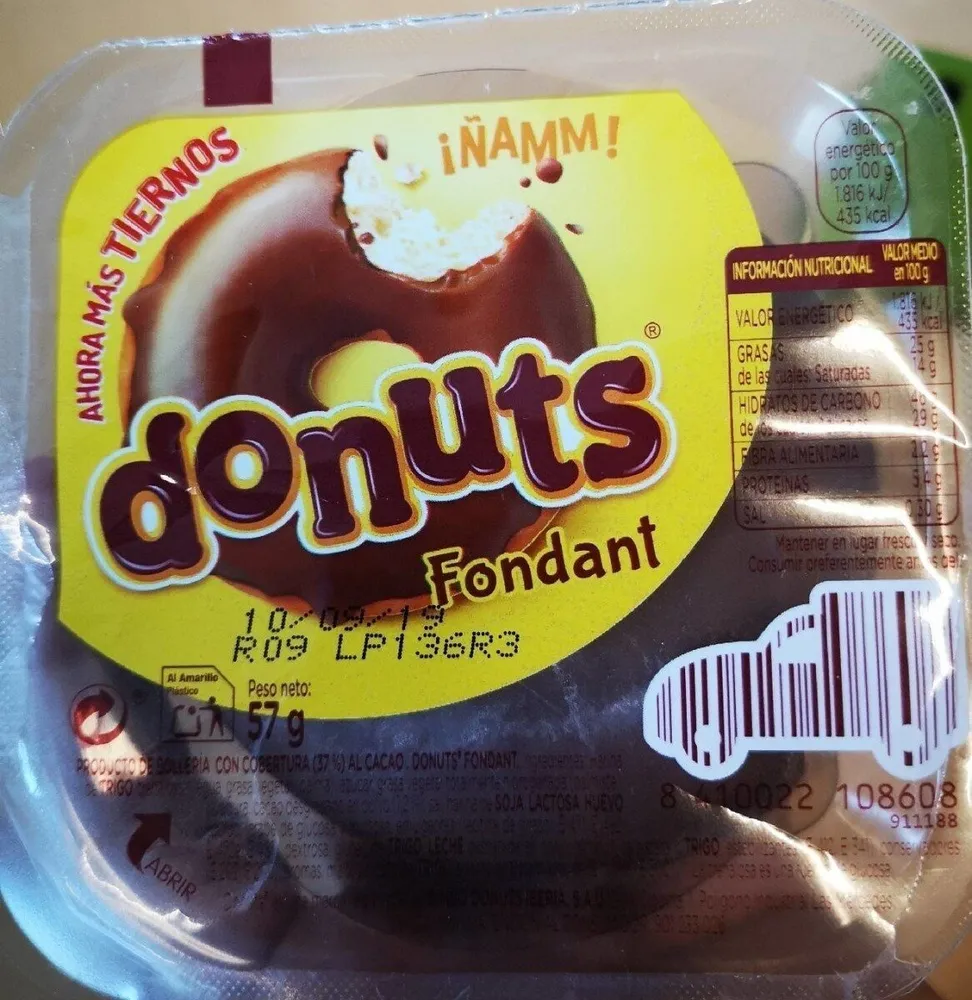 Donuts fondant