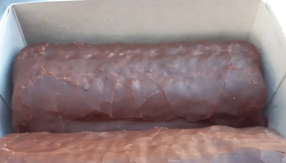 Cañas de chocolate