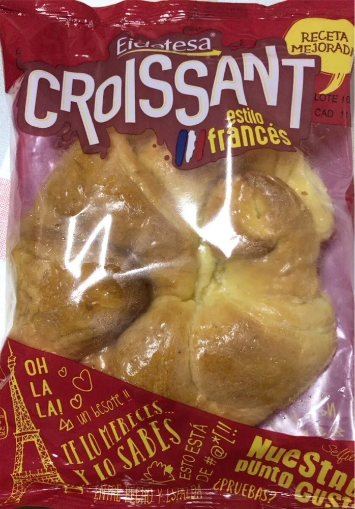 Croissant estilo francés