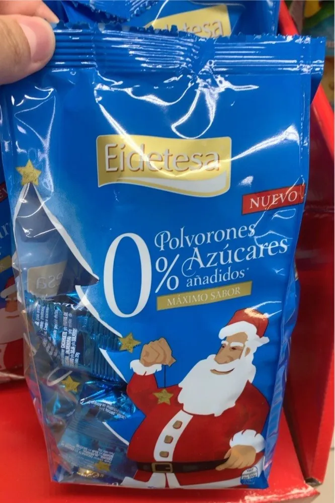 Polvorones 0% azucares añadidos