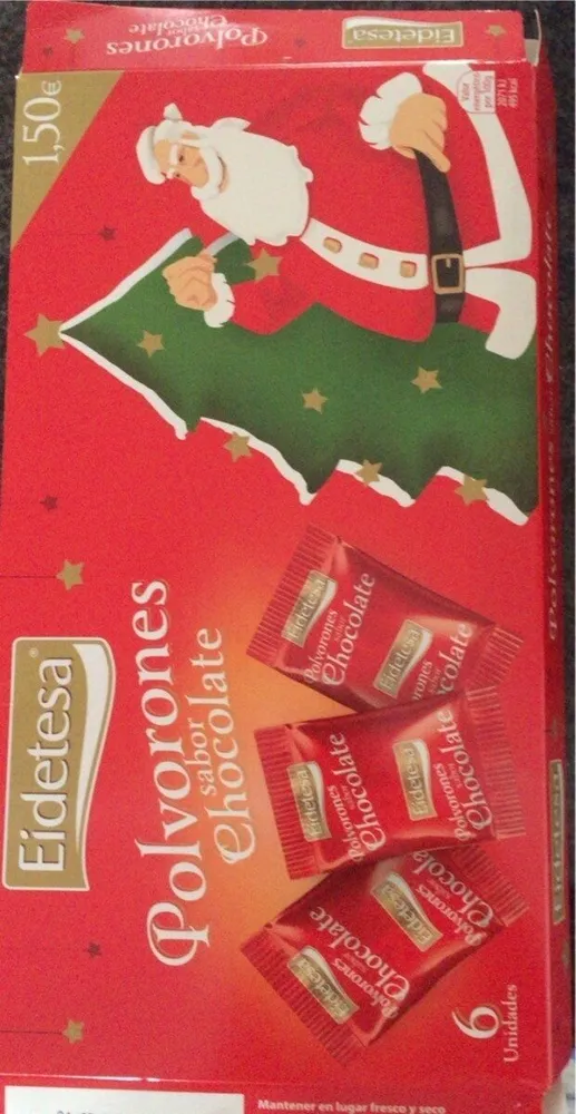 Polvorones de chocolate