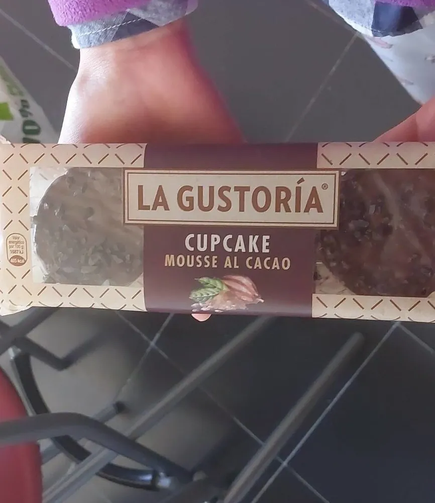 Cupcake mousse al cacao