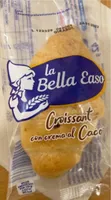 Croissant con crema al cacao