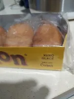 Xuxo glacé relleno sabor crema
