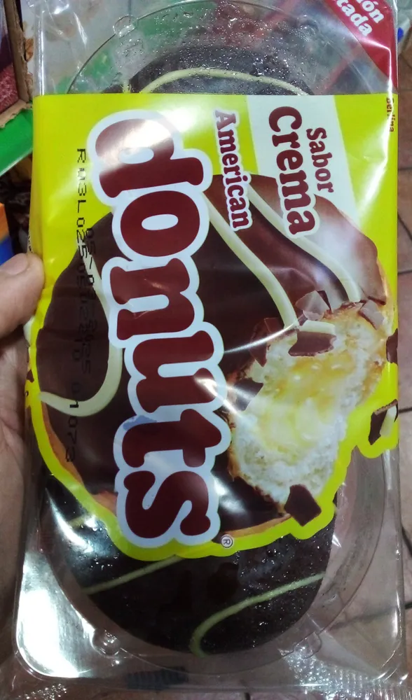 Donuts American Sabor Crema