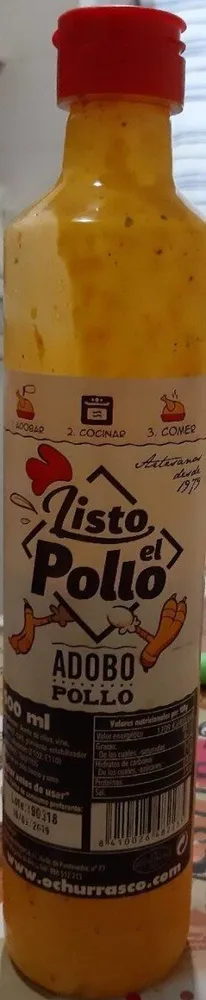 Salsa adobo para pollo