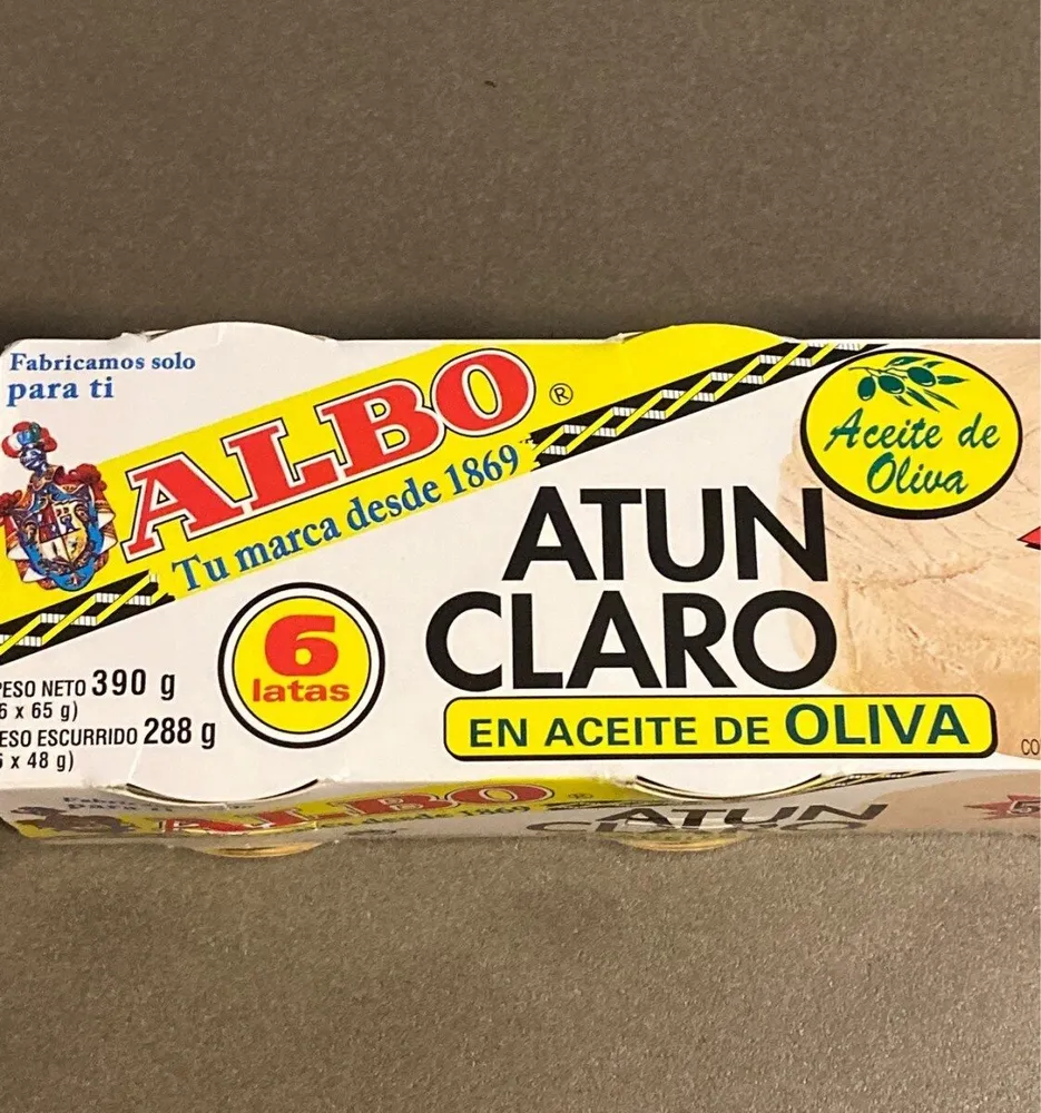 Atún claro en aceite de oliva