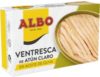 Ventresca de atún claro