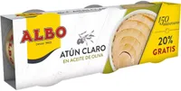 Atún claro en aceite de oliva