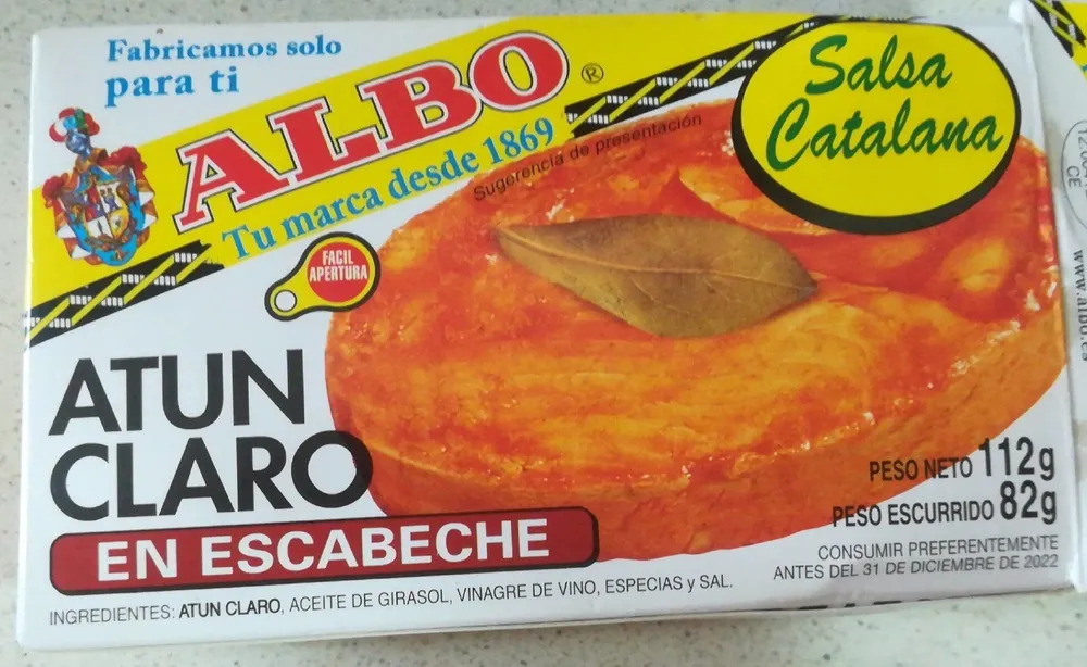 Atún claro en escabeche