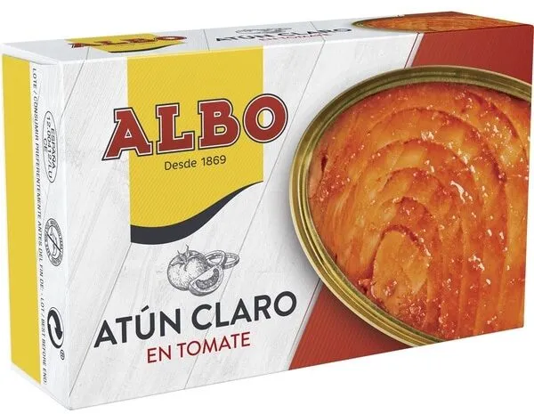 Atún claro en tomate