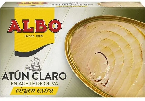 Atún claro en aceite de oliva virgen extra