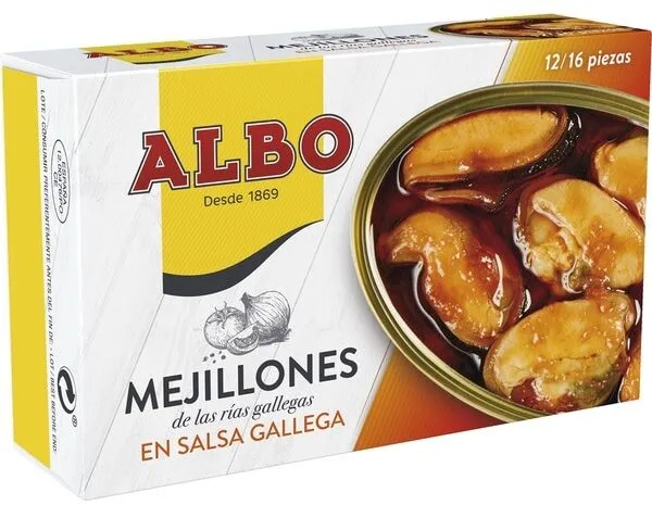Mejillones en salsa gallega de las rías gallegas