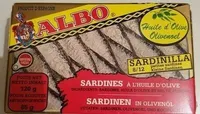 Sardines à l'huile d'olive