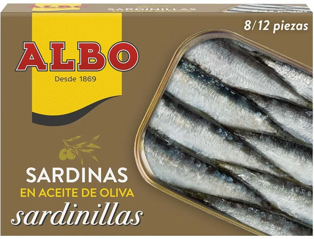 Sardinas en aceite de oliva