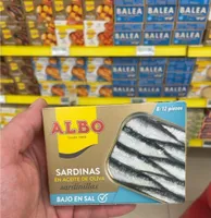 Sardinas en aceite de oliva bajo en sal