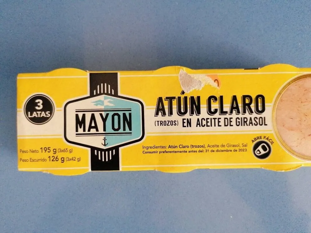 Atún claro