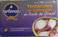 Tentacules de poulpe à l'huile de tournesol
