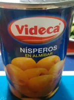 Nísperos en almibar