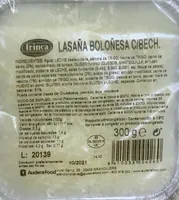 Lasaña boloñesa c/bech