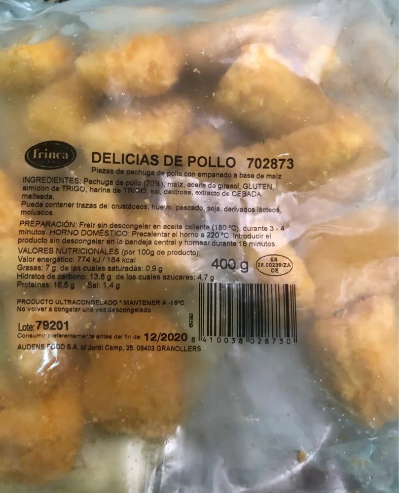 Delicias pollo