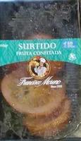 Fruta confitada