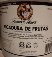 PICADURA DE FRUTAS (Confitado escurrido)