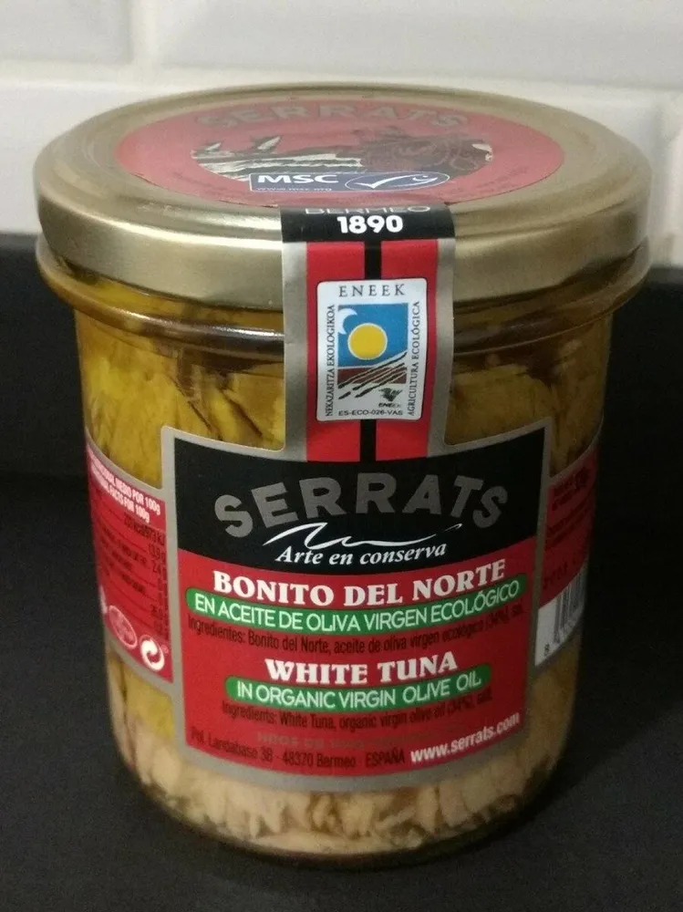 Bonito del norte en aceite de oliva virgen ecológico