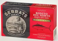 Bonito del Norte bajo en sal