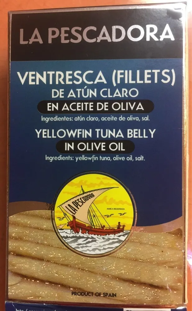 Ventresca de atún claro