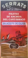 Filetes de anchoa del cantabrico en aceite de oliva